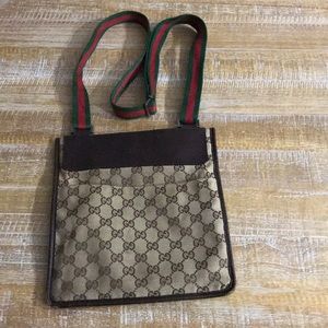 Original Gucci canvas cross body